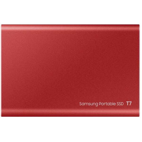 SAMSUNG Portable T7 2TB crveni eksterni SSD MU-PC2T0R