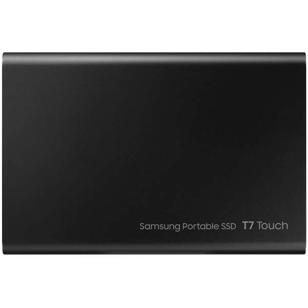 SAMSUNG Portable T7 Touch 2TB crni eksterni SSD MU-PC2T0K