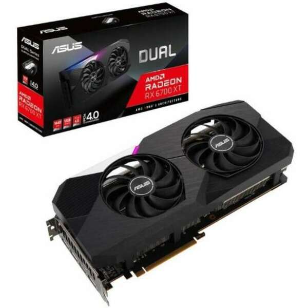 ASUS AMD Radeon RX 6700 XT 12GB DUAL-RX6700XT-12G