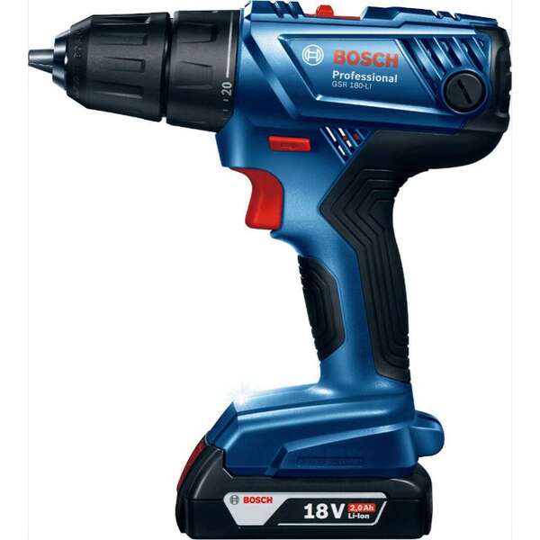 BOSCH GSR 180-Li + 23-delni set pribora (06019F810A)