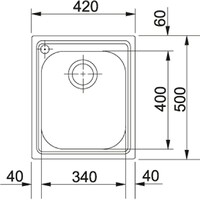 FRANKE AMX 610 101.0021.601