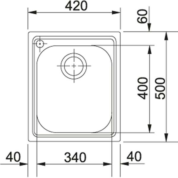 FRANKE AMX 610 101.0021.601