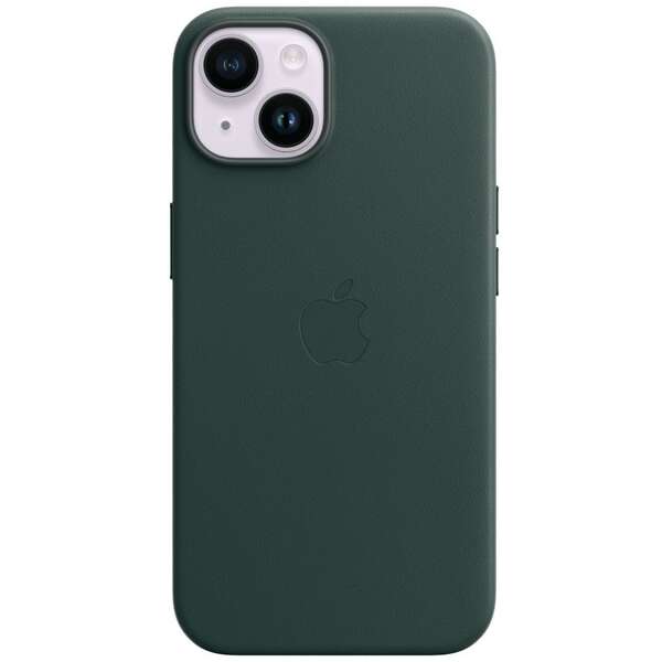 APPLE iPhone 14 Leather Case with MagSafe - Forest Green mpp53zm/a 
