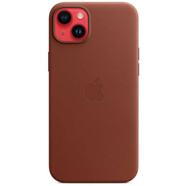 APPLE iPhone 14 Plus Leather Case with MagSafe - Umber mppd3zm/a 