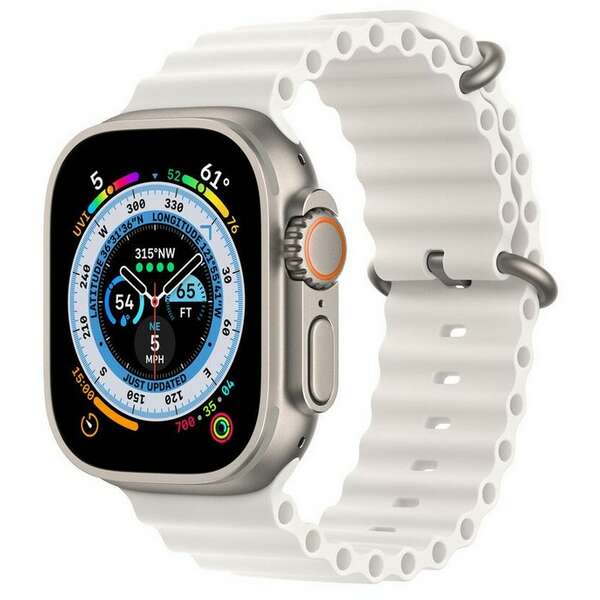 Apple Watch Band White Ocean Band mqe93zm/a