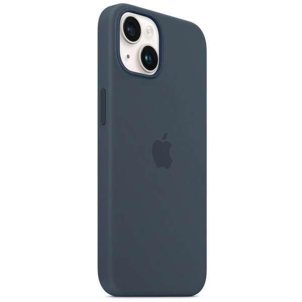 APPLE iPhone 14 Silicone Case with MagSafe - Storm Blue mprv3zm/a