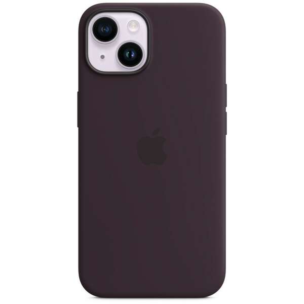 APPLE iPhone 14 Silicone Case with MagSafe - Elderberry mpt03zm/a 