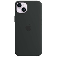 APPLE iPhone 14 Plus Silicone Case with MagSafe - Midnight mpt33zm/a