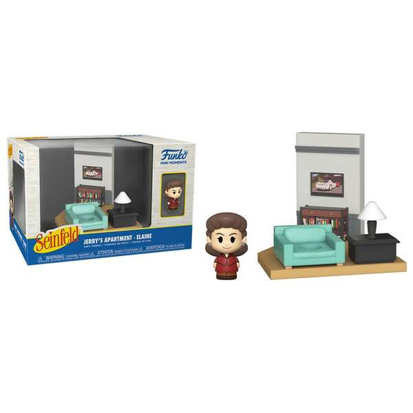 FUNKO Seinfeld POP Vinyl Mini Moments - Elaine w/Chase