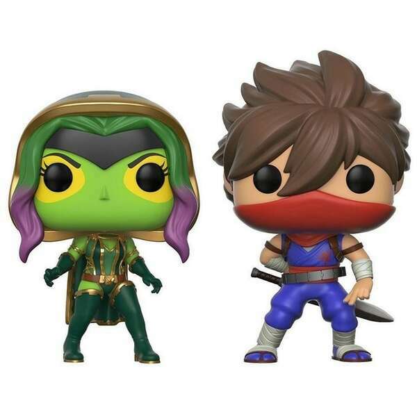 FUNKO Capcom vs Marvel POP Vinyl 2-Pack Gamora vs Strider