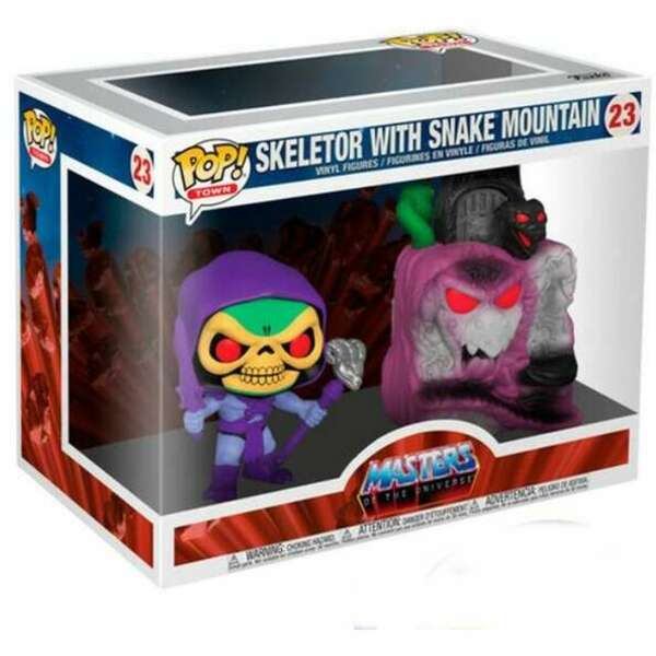 FUNKO Masters of the Universe POP Town-Snake Mountain w/Skeletor