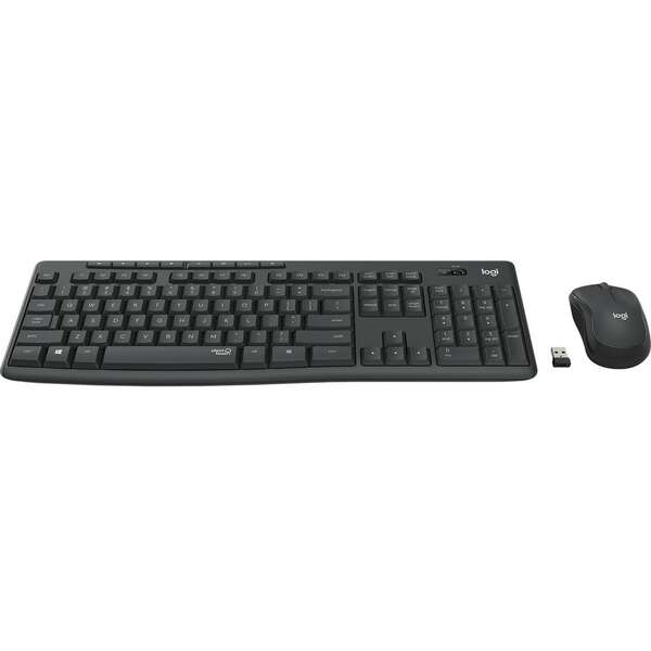 LOGITECH MK295 Silent Wireless Desktop Graphite YU