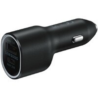 SAMSUNG 25W+15W Car Charger Duo Black EP-L4020-NBE
