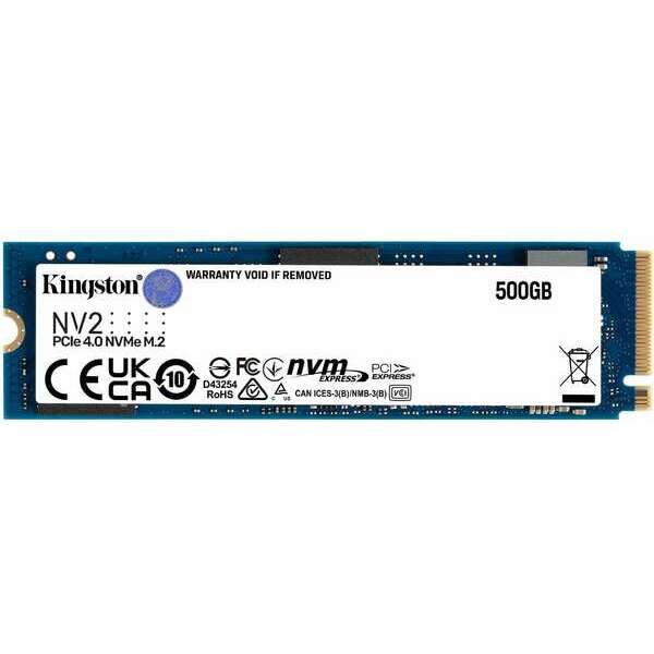 KINGSTON 500G NV2 M.2 2280 PCIe 4.0 NVMe SSD