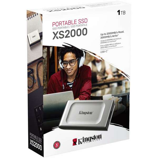 KINGSTON 1000G PORTABLE SSD XS2000