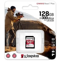 KINGSTON SDXC kartica Canvas React Plus 128GB, sdr2/128gb