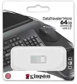 KINGSTON Fleš pen 64GB, DataTraveler micro G2, DTMC3G2/64GB