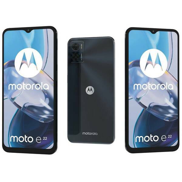 MOTOROLA E22 4GB/64GB Astro Black