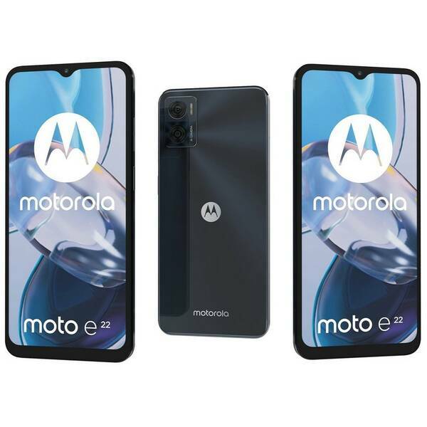 MOTOROLA E22 4GB/64GB Astro Black