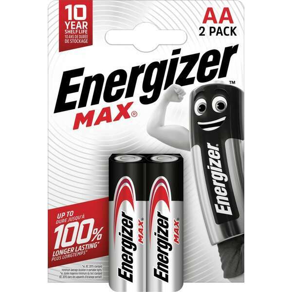 ENERGIZER MAX ALK AA (2) N