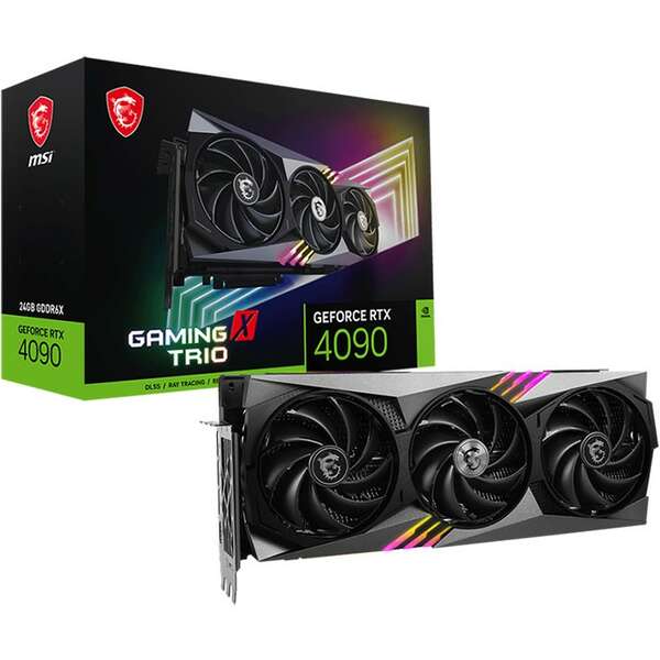 MSI nVidia GeForce RTX 4090 24GB 384bit RTX 4090 GAMING TRIO 24G