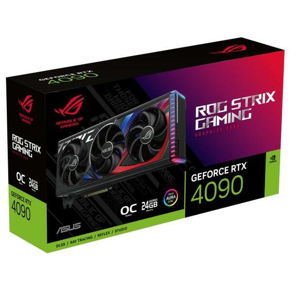 ASUS nVidia GeForce RTX 4090 24GB 384bit ROG-STRIX-RTX4090-O24G-GAMING