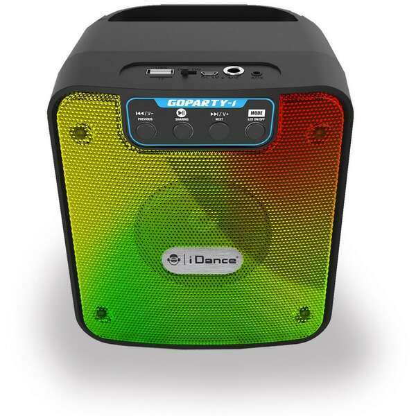iDance GoParty-1 Bluetooth Speaker with 