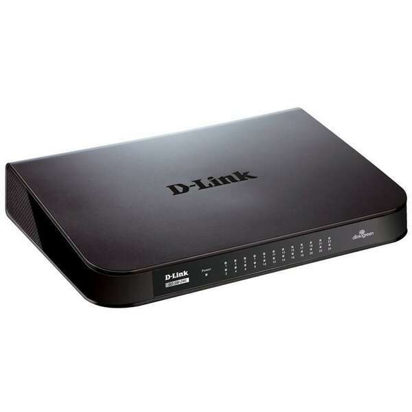 D-LINK Switch 24-Port Gigabit Easy Desktop GO-SW-24G/E