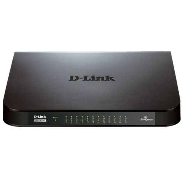 D-LINK Switch 24-Port Gigabit Easy Desktop GO-SW-24G/E