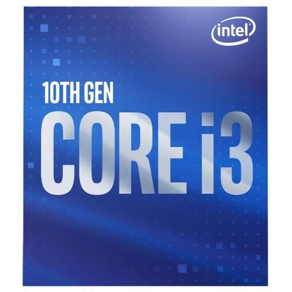 INTEL Core i3-10100 4 cores 3.6GHz (4.3GHz) Box