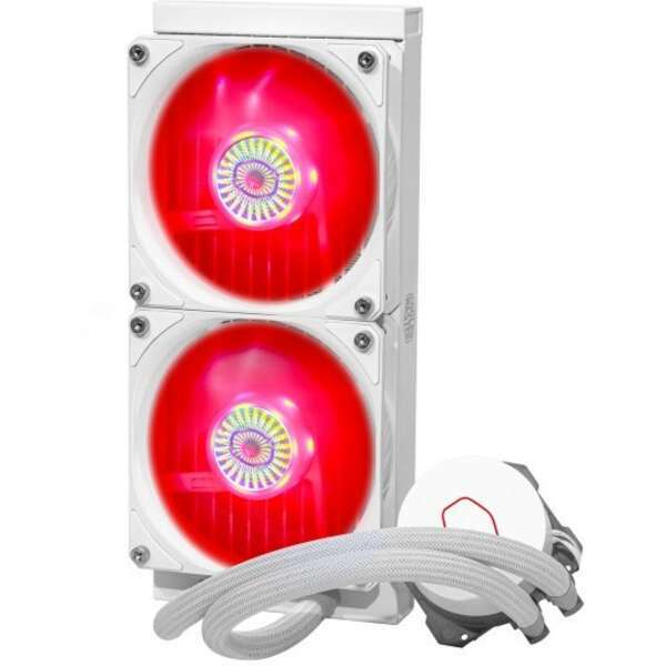 COOLER MASTER MasterLiquid ML240L V2 RGB (MLW-D24M-A18PC-RW) hladnjak beli