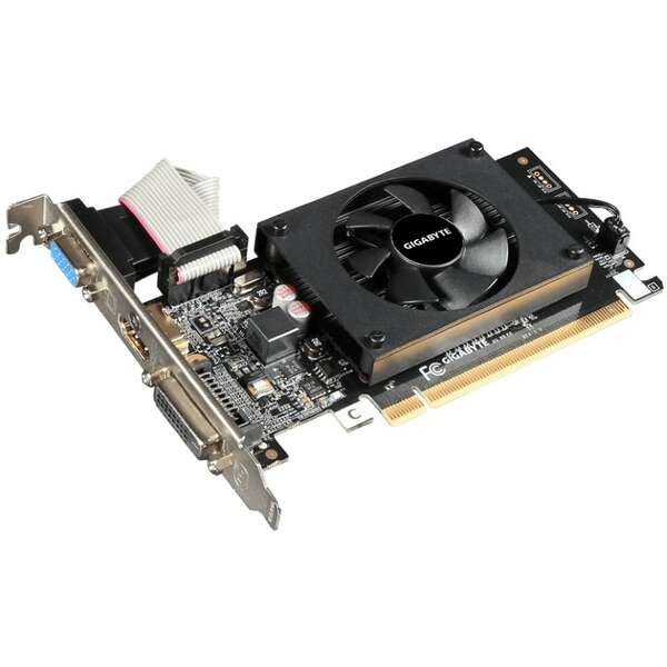 GIGABYTE nVidia GeForce GT 710 2GB 64bit GV-N710D3-2GL rev 2.0