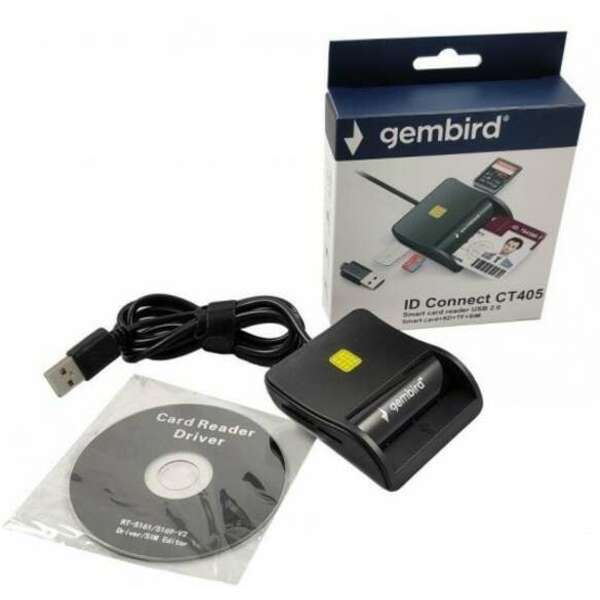 GEMBIRD Smart Card Reader CRDR-CT405 USB 2.0