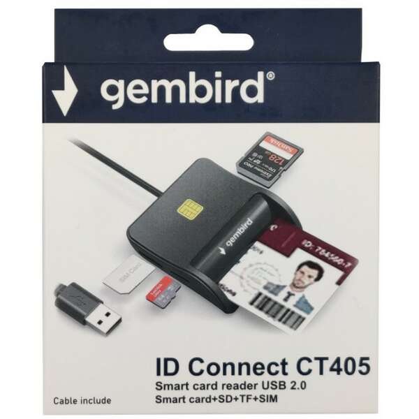 GEMBIRD Smart Card Reader CRDR-CT405 USB 2.0