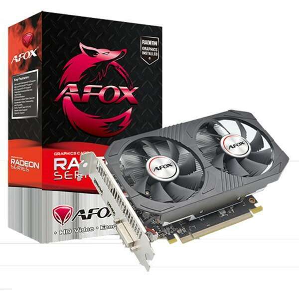 AFOX Radeon RX560 4GB GDDR5 128Bit DVI/HDMI/DP
