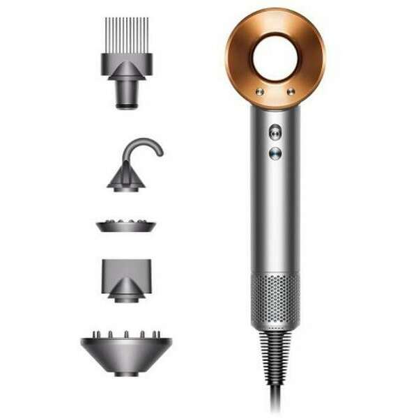 DYSON HD07 Supersonic Bright Nickel/Bright Copper