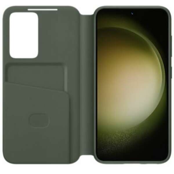 SAMSUNG Smart View Wallet Case S23 Khaki EF-ZS911-CGE