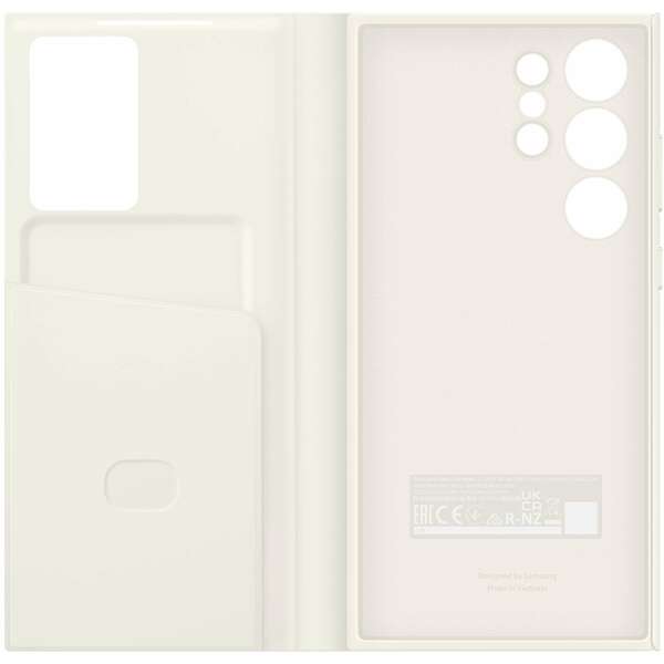 SAMSUNG Smart View Wallet Case S23 Ultra Cream EF-ZS918-CUE