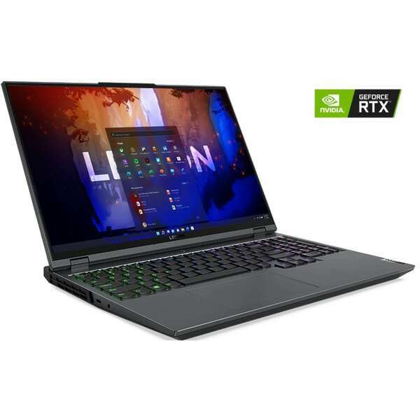 Lenovo Legion 5 Pro 16IAH7H 82RF00K9YA/32G-2T Storm Grey, Aluminium