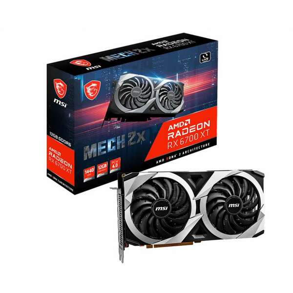 MSI AMD Radeon RX 6700XT 12GB 192bit MECH 2X