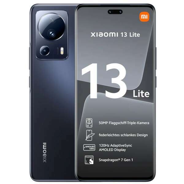 XIAOMI 13 Lite 8GB/256GB Black