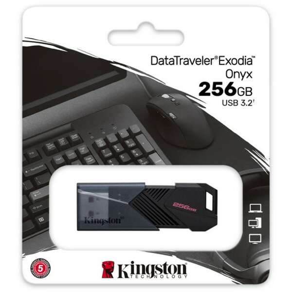 KINGSTON 256GB DATATRAVELER EXODIA ONYX 3.2