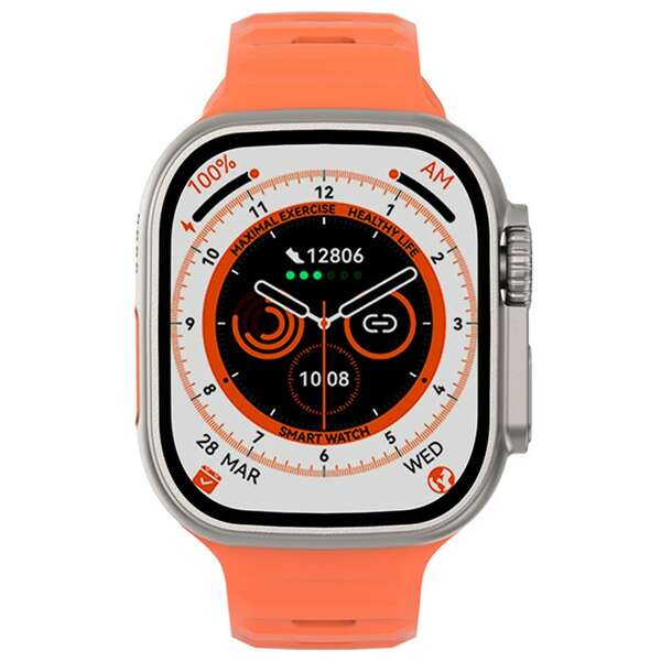 DT Smart Watch DT8 Ultra Orange