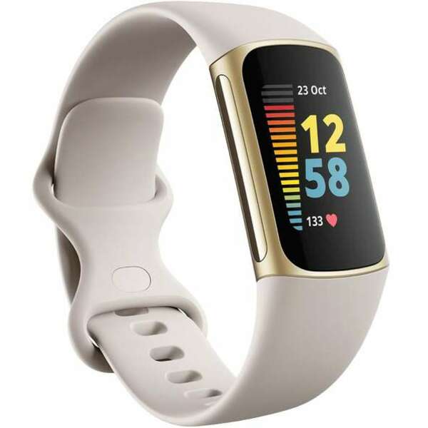 FITBIT Band Charge 5 Soft Gold / Lunar White