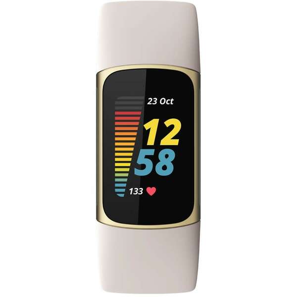FITBIT Band Charge 5 Soft Gold / Lunar White