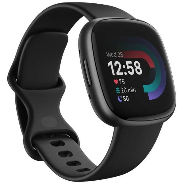 FITBIT Smart Watch Versa 4 Black / Graphite