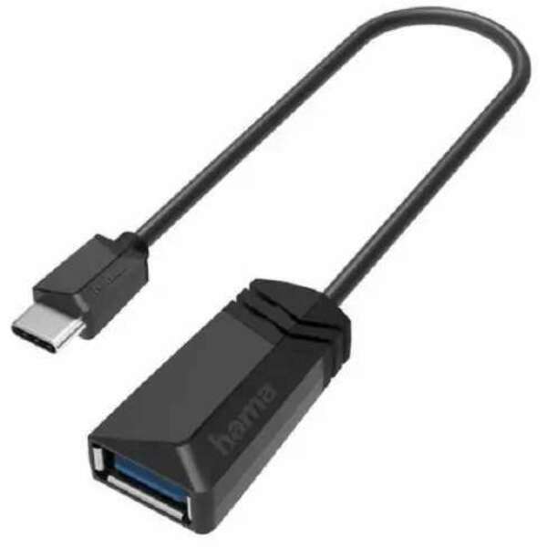 HAMA OTG kabl 0.15m USB-C muski na USB-A zenski, 5GB/s