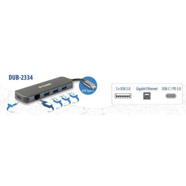 D-LINK USB 3.0 DUB-2334  