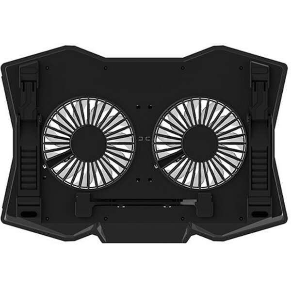 RAMPAGE AD-RC9 TORNADO Black RGB Cooling Pad