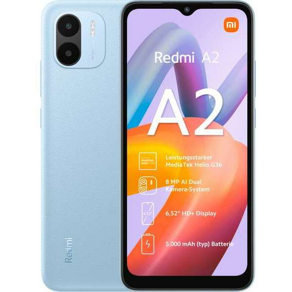 XIAOMI Redmi A2 2GB/32GB Light Blue MZB0DX6EU